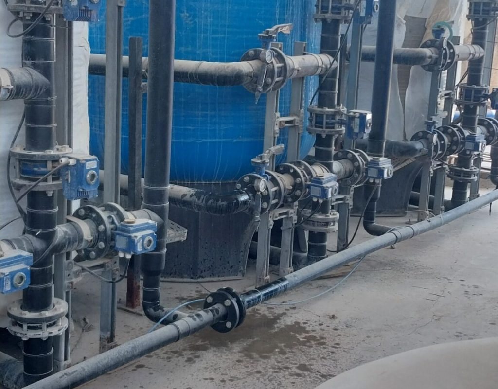 Paket arıtma tesisi mekanik ve elektrik bağlantıları